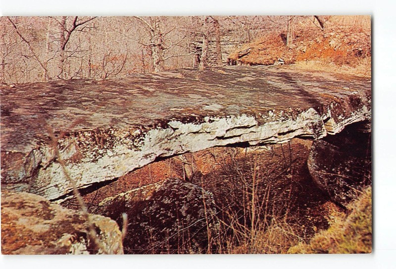 Clinton Arkansas AR Vintage Postcard Natural Bridge