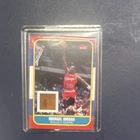 Upper Deck 2007-08 Fleer Michael Jordan Bulls Memorabilia Rookie Reprint Card