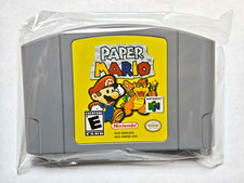 Paper Mario Video Game for Nintendo 64 Console