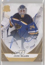 2015-16 Upper Deck The Cup Gold Spectrum Foil 7/12 Jake Allen #82 Auto bt1