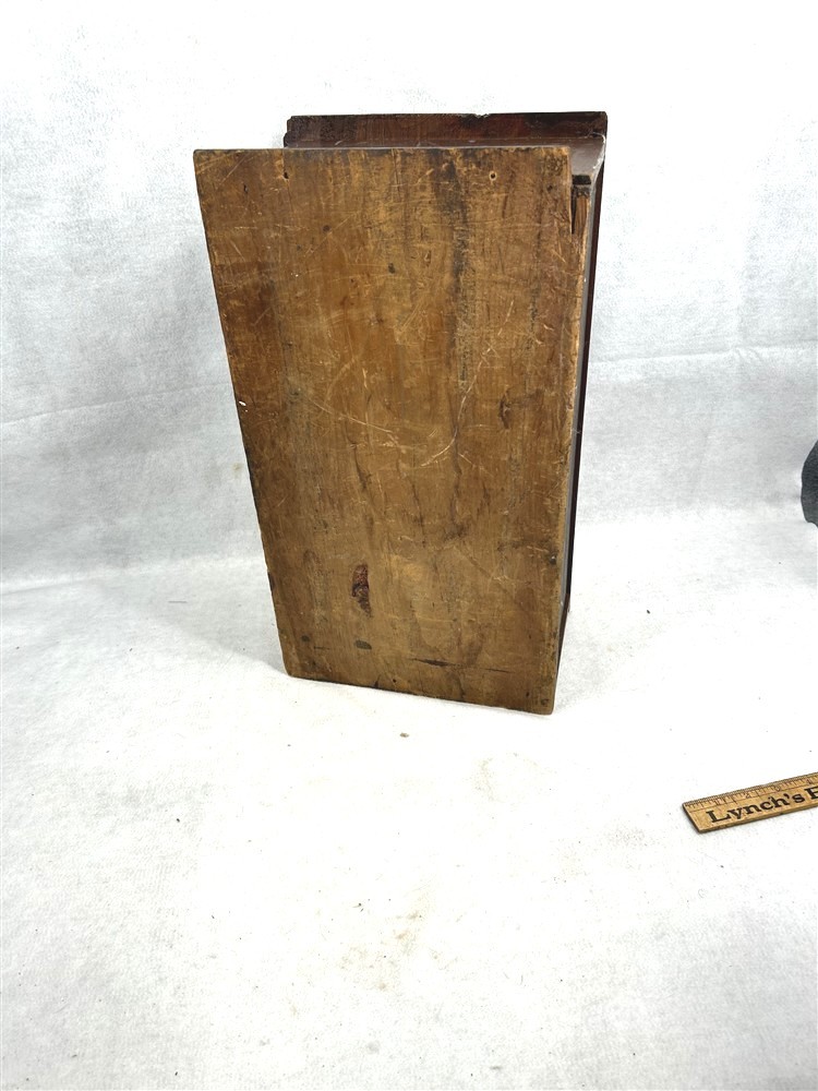 sewing thread box 2 drawer general store counter display 1890 original antique