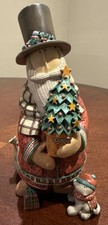 Vtg Lang & Wise 1998 #5 Classic Santa Tall Hat Santa Sue Dreamer 1st Ed Figurine