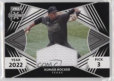 2022 Panini Elite Extra Edition First Round Materials Kumar Rocker #FRM-KR 0u66