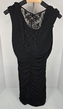 By & By Black Mini Dress, Size Large