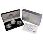 2006 American Eagle 20th Anniversary Silver Coin Set w/ Box and COA