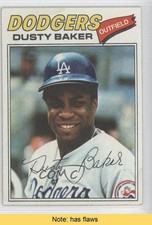 1977 Topps Dusty Baker #146 READ 0b5