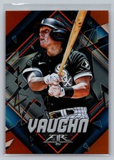 2022 Topps Fire Andrew Vaughn Orange #/299 #62 Chicago White Sox