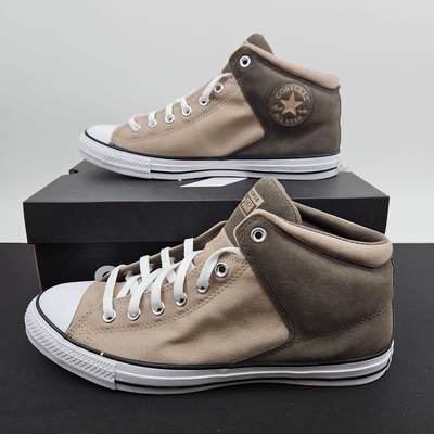 Converse Chuck Taylor All Star High Street Mid Brown White Men's Size 12 New