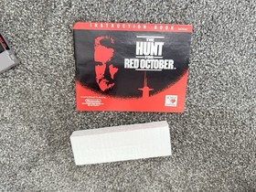 The Hunt for Red October Nintendo Entertainment System NES Game COMPLETE Boxed