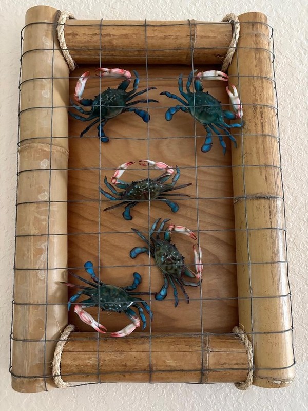 Crab Trap - Decorative - 24" x 17 1/4"