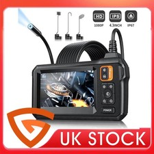 Industrial Endoscope 5M LCD Screen Borescope Inspection TOOL SET 4.3" in Camera