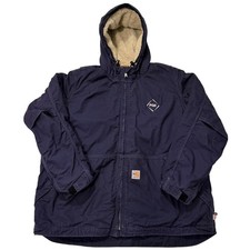 Carhartt Men's Flame-Resistant Full Swing Quick Duck Sherpa-Lined Jacket - 2XL