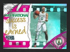 2025-26 Topps Chrome Jayson Tatum Inspirational Magenta Refractor 380/399