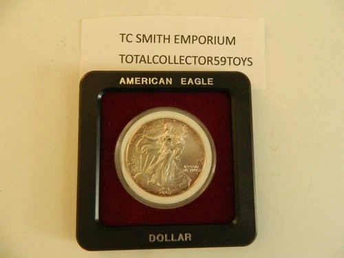 2002 1 oz. Ounce American Silver Eagle Dollar Walking Liberty Coin Uncirculated