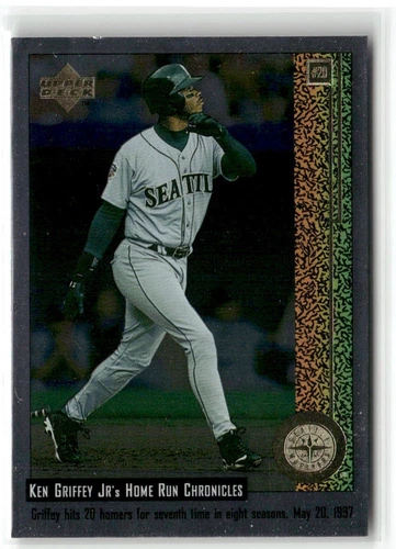 1998 Upper Deck #20 Ken Griffey Jr. Home Run Chronicles Seattle Mariners
