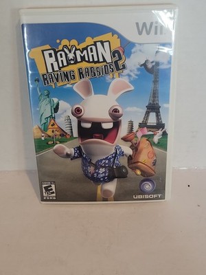 Rayman Raving Rabbits 2 - Nintendo Wii CIB