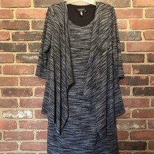 RM Richards Dress Jacket Set Stretch Classic Chic Sz 16 / XL -Cheapchicplus