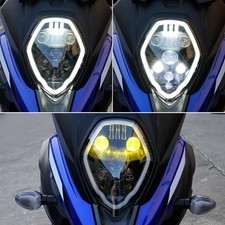 Faro proiettore led fendinebbia DRL per Suzuki V-strom 650 1000 DL650 DL1000 2014-20