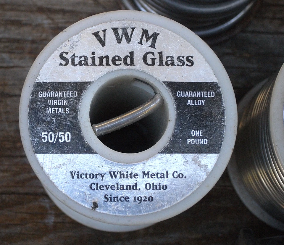 ALAMBRE DE SOLDADURA 7lbs para vidrieras 2 canfield, vwm, ancla + hierro ungar 3180 80w Foto 2 de 4