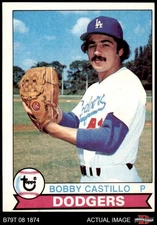 1979 Topps #641 Bobby Castillo Dodgers RC 4 - VG/EX