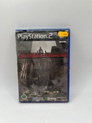 Sony PlayStation 2 Space Invaders Invasion Day Spiel   Arcade Shooter gebraucht