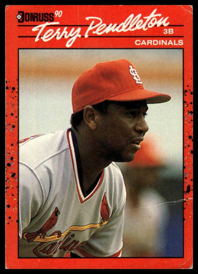 1990 Donruss #299c Terry Pendleton