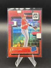 2022 Donruss Optic #92 Alejo Lopez Pandora Red Prizm #/99