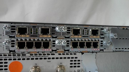 Cisco 2800 Series CISCO2821 Integrated Gigabit Ethernet Router w/ Modules - Photo 8/15