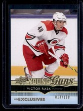 2014-15 Upper Deck Young Guns Exclusives Victor Rask RC 013/100 #212