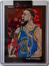 Stephen Curry 2026 Canvas Marketing Heat Check /250 Michael Jordan The Goat