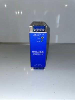 TDK Lambda DRB240-24-1 DIN Rail Power Supply 24-28VDC 10-8.6A