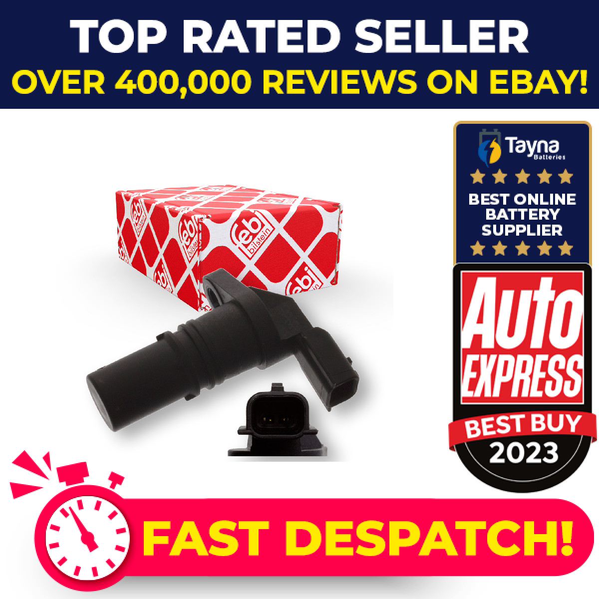 RPM / Crankshaft Sensor fits RENAULT MEGANE 1.5D 1.6D 1.9D 2003 on 237313810R