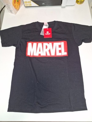 Marvel Tshirt Homme -S- Logo Noir, ungetragen