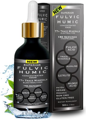 Trace Mineral Drops with Electrolytes - 77 Trace Minerals - 180 Servings- Res...