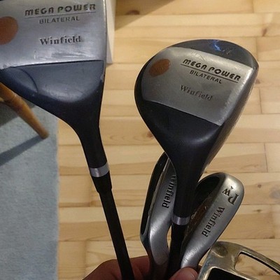 Winfield Mega Power Bilateral Set 5tlg. RH Driver Eisen Wedge Putter