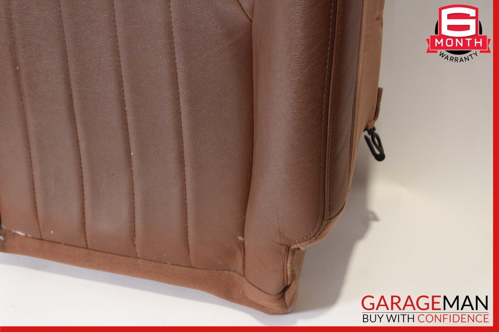 14-18 Maserati Quattroporte Front Right Lower Bottom Seat Cushion Cover Brown