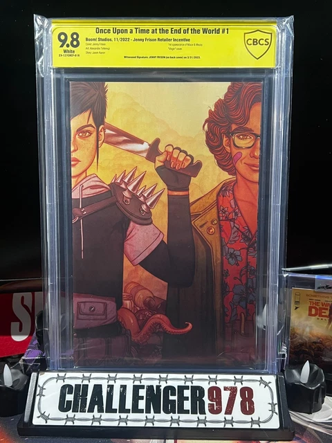 CBCS 9.8 Once Upon a Time at the End of the World #1 1:10 Frison SIGNED SLAB