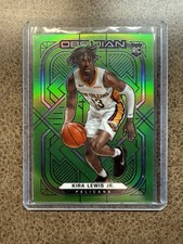 2020-21 Panini Obsidian - Electric Etch Green Flood #174 Kira Lewis Jr. (RC)