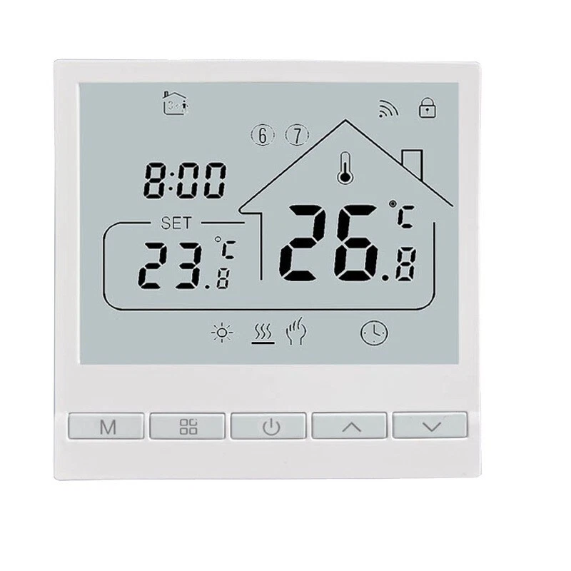 Raumthermostat Digital Raumtemperaturregler LCD Raumregler 230V Fußbodenheizung - Bild 2 von 4