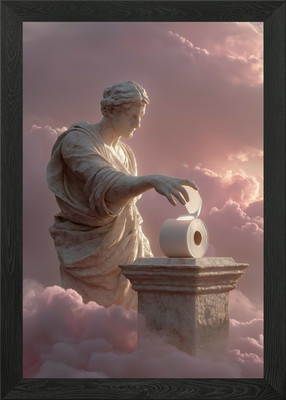 Ancient Wipe: A Classical Take on B gerahmtes Wandbild Poster Leinwanddruck Bild