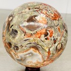 Natural Money agate Crystal Sphere Ball healing 2620G — photo 9
