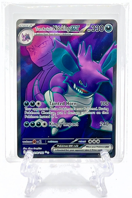 TEAM ROCKET'S NIDOKING EX 2025 Pokemon TCG Destined Rivals #216