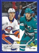 2025-26 UD Upper Deck Matthew Schaefer Michael Misa young guns checklist #500 RC