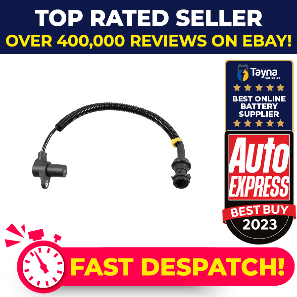 RPM / Crankshaft Sensor 192649 Febi 51271200009 Genuine Top Quality Guaranteed