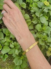 1970 Aldo Cipullo-designed Revson Love Bracelet, gold electroplated 6cm x 4.5cm