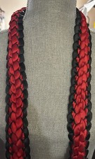 Graduation Lei Black And Red
