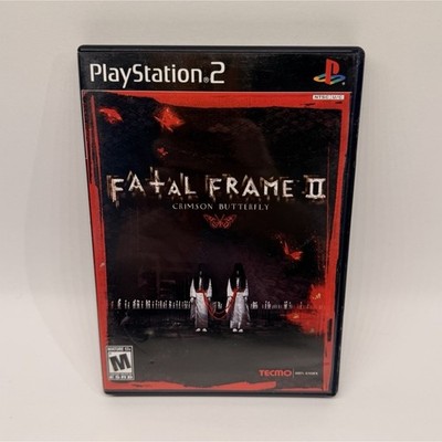 Tecmo Fatal Frame II: Crimson Butterfly PlayStation 2 Survival Horror Manual Ca 