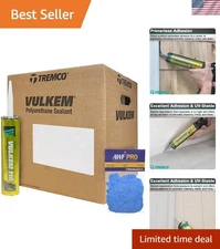 Construction Sealant Polyurethane Water Resistant Gray 10oz Cartridge 30 pcs