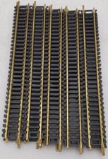 AHM 25404 HO Scale 9 Inch Straight Brass Trac...