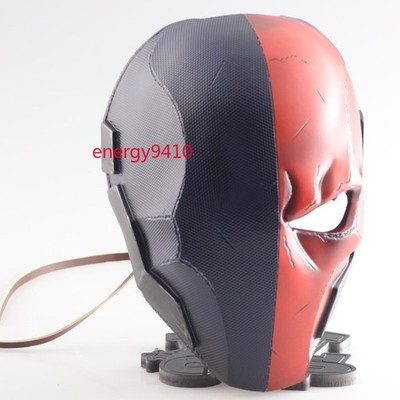NEW Deathstroke Mask Slade Wilson Justice League Cosplay Helmet Terminator Props